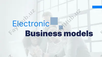 electronic business models — PPTX