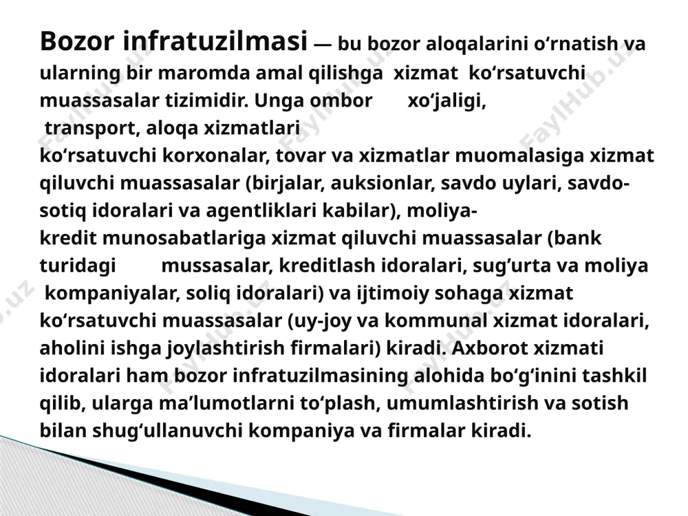 bozor infratuzilmasi - Page 4