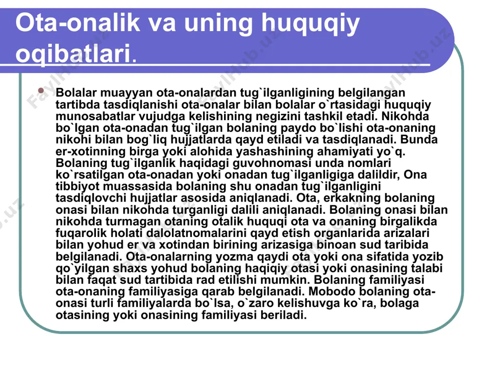 oila huquqi asoslari - Page 5