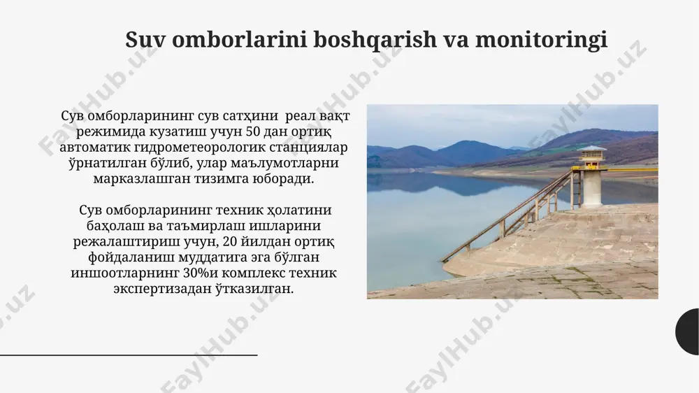 oʻrta osiyodagi yirik suv omborlari - Page 5