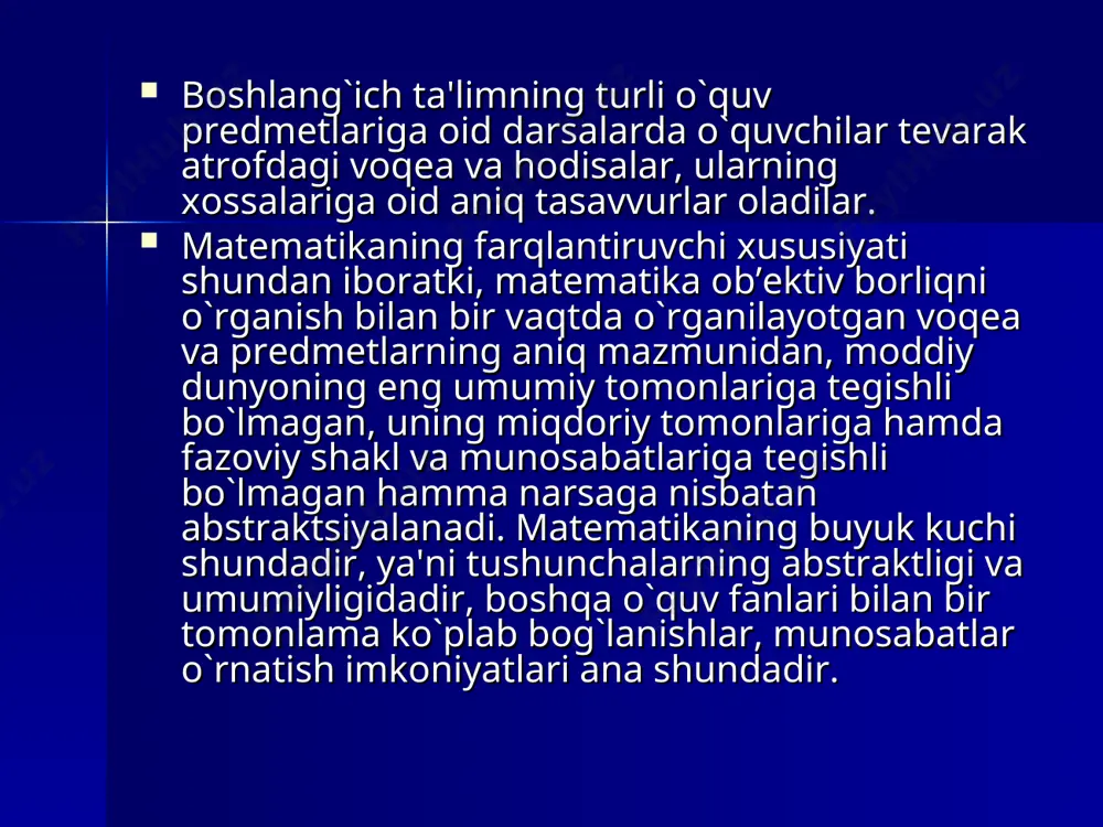 darslik va o`qitishning tarbiyaviy ahamiyati - Page 5