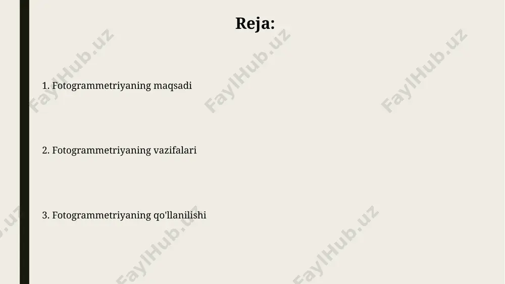 umotlarni aniqlash va filtrlash, ma'lumotlar to'plamining umumiy sifatini yaxshilash va keyinchalik 3d modelning aniqligini oshirish uchun muhim ahamiyatga ega. ma'lumotlarni qayta ishlash jarayoni, odatda, 3d modelni yaratish uchun kamida 80% qoplanishi kerak bo'lgan rasm yoki skanerlash ma'lumotlarini o'z ichiga oladi. fotogrammetriya usullari fotogrammetriya usullarida kamida 2 ta, ba'zan esa 100 tagacha tasvirlarni birlashtirish orqali 3d modellashtirish amalga oshiriladi, bu esa yuqori aniqlikdagi natijalarga erishish imkonini beradi. strukturadan nurlanishni aniqlash (sfm) algoritmlari yordamida fotogrammetriya usullari ob'ektlarning geometrik xususiyatlarini o'lchashda 0.1 mm gacha aniqlikni ta'minlaydi. asbob-uskunalar va dasturiy ta'minot sfm (structure from motion) algoritmlarini qo'llab-quvvatlovchi dasturiy ta'minotlar, masalan, agisoft metashape yoki pix4d, minglab fotosuratlardan 3d modellarning avtomatik ravishda yaratilishini ta'minlaydi, bu esa qo'lda qayta ishlashga sarflangan vaqtni sezilarli darajada kamaytiradi. yuqori aniqlikdagi kamera tizimlari, masalan, 50 megapiksel va undan yuqori rezolyutsiyali kameralar, va gps/imu ma'lumotlarini birlashtiruvchi ixtisoslashtirilgan dasturiy ta'minotlar fotosuratlarni qayta ishlash jarayonini sezilarli darajada tezlashtiradi va aniqlikni oshiradi. kelajakdagi istiqbollari avtonom …