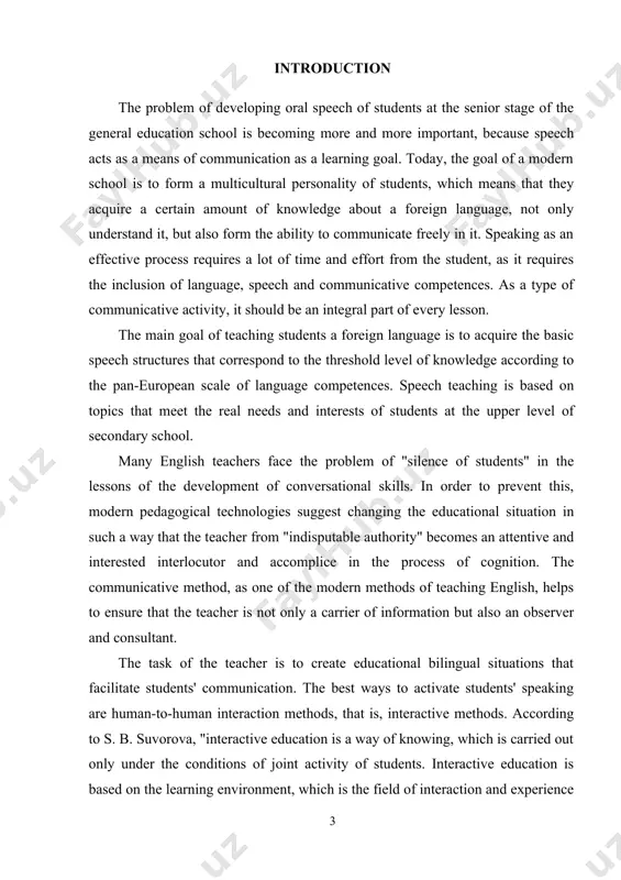 emselves in any situation. on the contrary, tasks are purposeful and their text includes the need for interactive interaction. modern requirements for knowledge of a foreign language in secondary school include the presence of communicative competence of a foreign language of future professionals. this is a certain level of knowledge of the language, a set of speech and socio-cultural knowledge, skills and abilities, which allow to change communicative behavior optimally and appropriately depending on the functional indicators of communication in a foreign language gives and creates a foundation for skilled information and creative activities in various fields. the structure and levels of students' communicative competence of a foreign language are related to the student's willingness to use foreign language opportunities for self-professional education (morozova, 2010). the cognitive level of developing this competence which is pedagogical and linguistic knowledge includes theoretical training, operational (communicative skills in a foreign language) - formation …