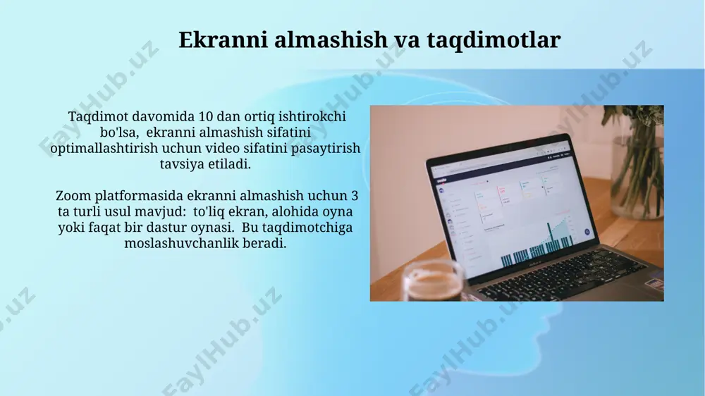 zoom platformasida konferensiya yaratish va boshqarish - Page 5