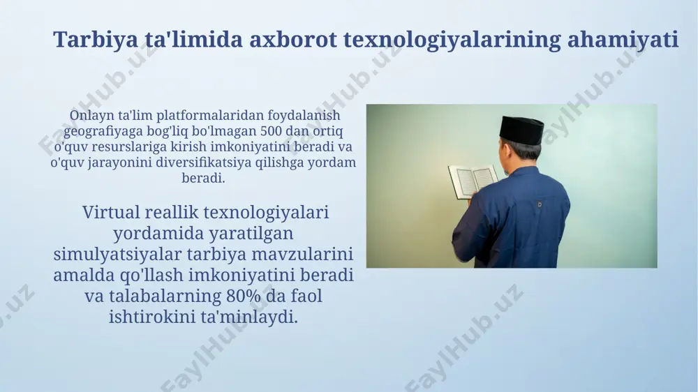 interaktiv o'quv dasturlari va ularning tarbiyaviy imkoniyatlari - Page 5