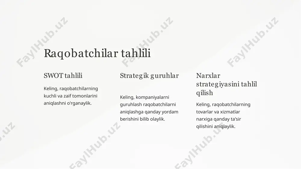 m.porterning beshta kuch bilan raqobat modeli - Page 5