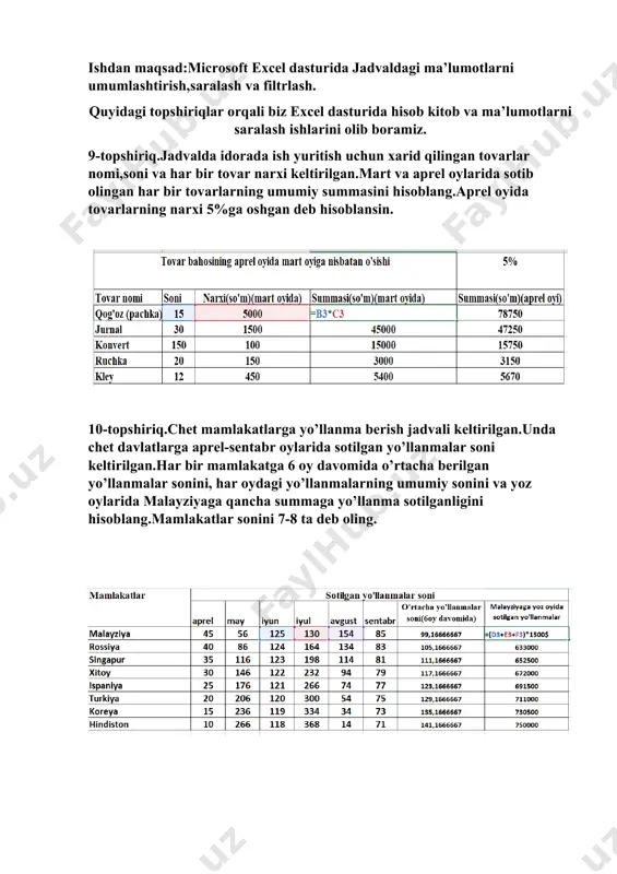 microsoft excel - Page 2