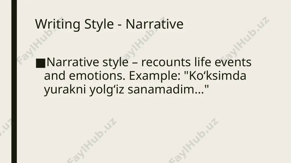 muhammad yusuf's writing style and techniques - Page 4
