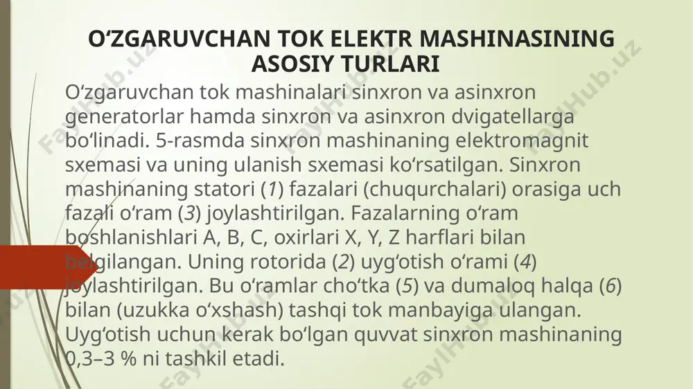 elektr mashinalar fanidan mustaqil ish - Page 3