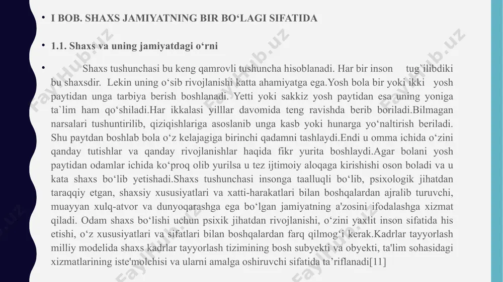 talqin etilganda, tarbiya jarayoni yosh avlodni muayyan maqsad yo‘lida har tomonlama voyaga yetkazish, unda ijtimoiy ong va xulq-atvorni tarkib toptirshga yo‘naltirilgan faoliyat jarayonidir o‘zbekiston respublikasida barkamol shaxsni, yuksak ma'naviy-axloqli, yuqori malakali, raqobatbardosh mutaxassisni tarbiyalash maqsadi ta'lim-tarbiya ishlarining mazmunini belgilaydi. ta’lim-tarbiyaning maqsadi va mazmuni tarbiyaviy vazifa shaklida ifodalanadi, aniqlanadi. tarbiyaviy jarayon, tarbiyachi yoki tarbiyaning texnik va boshqa vositalari, ta’lim-tarbiyaning shakl-usullari tarbiya texnologiyasi deb ataladi. pedagogik amaliyotda tarbiya texnologiyasi yordamida aniq ifodalangan tarbiyaviy vazifani tarbiyalanuvchi o‘zlashtirib, egallab oladi. tarbiyachi boshqaruvchilik, yo‘naltiruvchilik rolini bajaradi. oliy ta'lim jarayoniga zamonaviy pedagogik texnologiyalarni joriy etish talabalar tomonidan mavjud ilmiy bilimlarni puxta o‘zlashtirilishini kafolatlovchi yondoshuv hisoblanadi. bizga yaxshi ma’lumki, “ta’lim texnologiyasi” tushunchasi ta’lim jarayonining mohiyati, uning bosqichlari,o‘ziga xos xususiyatlari, shuningdek, o‘qituvchi va talaba o‘rtasida kechadigan ta'limiy munosabatlarning mazmunini anglatishga xizmat qiladi. “pedagogik texnologiya” tushunchasi esa o‘z mohiyatiga ko‘ra pedagogik faoliyatning eng muhim ikki jihati, ya'ni, ta'lim hamda tarbiya jarayonining texnologiyalashtirilishini ifoda etishi zarur. biroq so‘nggi yillar mobaynida …