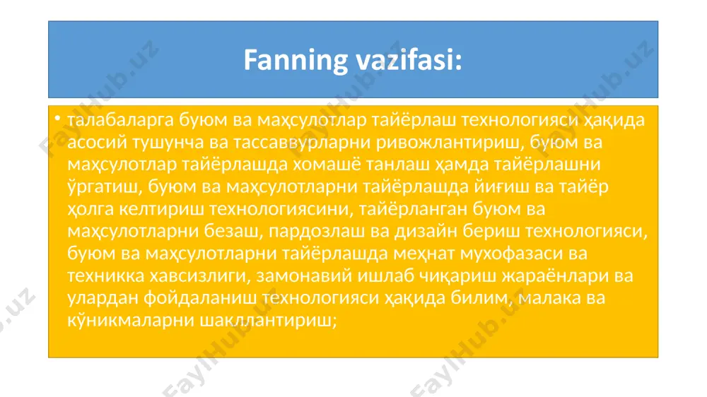 t.f.maxsulottayyorlashtexnologiyasi - Page 4