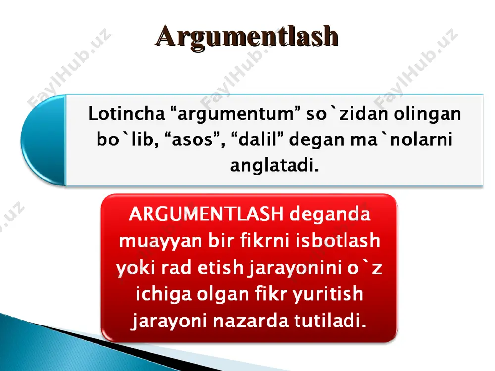 mantiq mavzu: argumentlash - Page 3