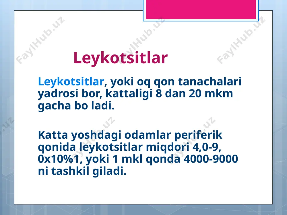 leykositlar haqida - Page 3