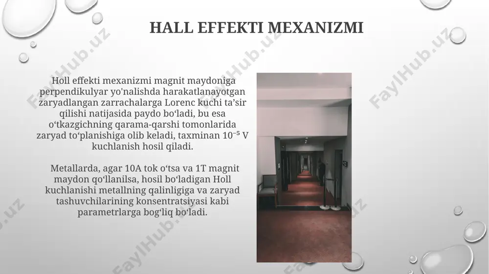hall effekti va uning qoʻllanilish turlari - Page 5