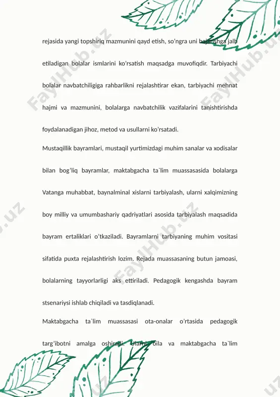 ta'lim tarbiya rejasi - Page 3
