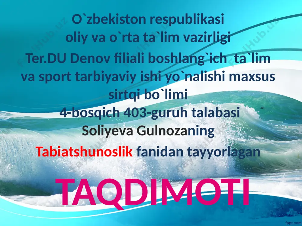 abiatshunoslikning maqsadi tabiat hodisalarning mohiyatini aniqlash, tabiat qonuniyatllarni bilish hamda ulardan amalda foydalanish imkoniyatlarni 11 ochib berishdan iborat bo’lib uning rivojlanish bosqichlari barcha fanlar kabi «tabiatshunoslik» fanining rivojlanish jarayoni 6 bosqichga bo’linadi. 1-bosqich. eramizgacha bo‗lgan v–i asrlarni o’z ichiga oladi. ma‘lumki, «tabiatshunoslik» fani yoki dunyoviy fanlar haqidagi ilmiy tasavvur va kuzatishlar gretsiyada rivojlandi. grek olimlari «tabiatshunoslik» faniga ilmiy asos soldilar. eramizgacha bo‗lgan iv asrda aristotel, platon yevdoks, knidskiy, ptolomey dunyoning geomarkazini tuzdilar, empedokl, sababsiz hech narcha hosil bo’lmasligini va hech narsa izsiz yo’qolib ketmasligini aytdi. levkin demokrit, epikur dunyoning atomlardan tuzilganligi haqida farazni bildirishdi. pifagor dunyoning sharsimon ekanligini, eratosfen esa yerning radiusini aniqladi, giparx yerdan oygacha bo’lgan masofani o’lchadi. aristarx samosskiy, eratosfen, gipparx, arximed va ptolomeylar birinchi bo’lib yulduzlar bizdan juda olisda ekanligini ma‘lum qilishdi, yerdan yulduzlargacha, yerdan quyoshgacha bo’lgan masofalarni o’lchashdi. ptolomey yerning dumaloqligini isbotlaydigan geografik karta tuzdi, aristotel esa anatomiya, botanika, sistematika va hayvonlar embriologiyasini ilmiy asosladi. galen …