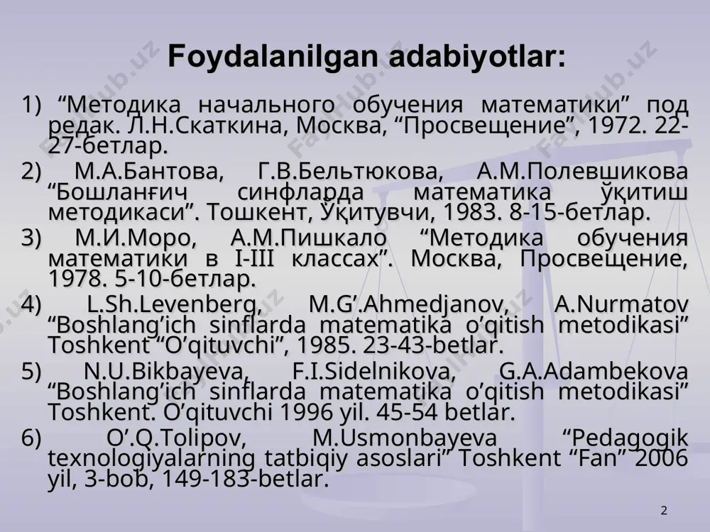 grekcha “metodos” so’zidan olingan bo’lib, aynan, u yoki bu narsaga, haqiqatga yo’l demakdir) maqsadga erishish usuli, tartibga solingan faoliyat ma’nolarini anglatadi. metod tushunchasi pedagogika, psixologiya va xususiy metodikalarning asosiy tushunchalaridan biri bo’lib, turli pedagog va metodist olimlar tomonidan turlicha talqin etib kelinmoqda. * pedagogik ensiklopediyada izohlanishicha, ta’lim metodi – o’qituvchi va o’quvchining ta’lim mazmunini o’zlashtirishga qaratilgan o’zaro aloqador, ma’lum ketma-ketlikdagi faoliyat tizimidir. * g.l.shukinaning “pedagogika” kitobida o’qitish metodiga quyidagicha ta’rif beriladi. “o’qitish metodlari bu darsda o’quv-tarbiya maqsadlariga qaratilgan o’qituvchi va o’quvchilarning birgalikdagi ish faoliyatidir”. * o.roziqov, m.maxmudov, b.adizov, a.hamroyevlarning “ona tili didaktikasi” darsligida ta’lim metodiga quyidagicha ta’rif keltirilgan: “ta’lim metodi – o’qituvchi va o’quvchilarning ma’lumot mazmuniga yo’nalgan faoliyatini tartibga solish yo’lidir”. * l.n.skatkin o’zining kitobida o’qitish metodiga quyidagicha ta’rif berdi: o’qitish metodlari – bu darsda o’quvchilar bilish faoliyatlarini tashkil etish usulidir. * bu ta’rifga buyuk psixolog i.ya.lerner ham qo’shiladi. lekin, uslubshunos olim nikandirov o’zining doktorlik dissertasiyasida o’qitish metodlariga ta’rif berar …