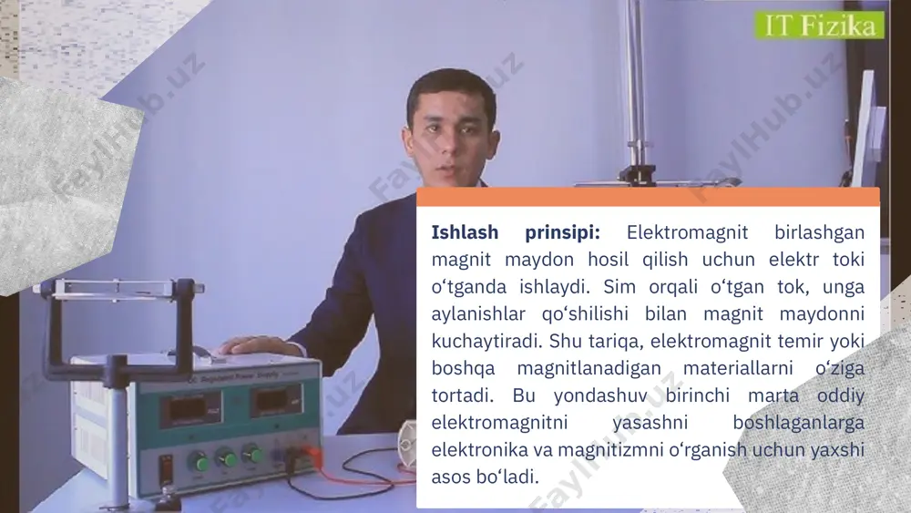 eng oddiy elektromagnitni yig‘ish va uni ishlashini o‘rganish - Page 5
