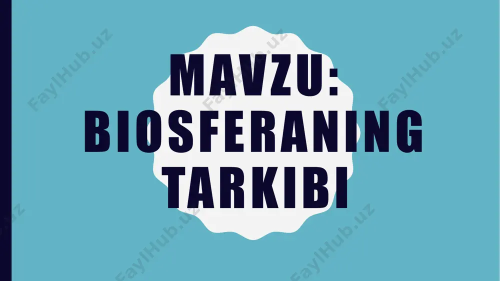 misol qilish mumkin. neft ohaktosh toshko’mir atmosfera gazlari biogen va abiogen hosil bo’luvchi moddalar bir vaqtning o’zida tirik organizmlar faoliyati va abiogen jarayonlar natijasida hosil bo’ladi. masalan, tuproq, suv havzalarining tubi. radioaktiv moddalar-radioaktiv elementler va ularning parchalanishidan hosil bo’ladigan moddalar. tarqoq atomlar-ayrim elementlarning atomlari bo’lib, tabiatda tarqoq holda uchraydi. kosmik moddalar- kelib chiqishi kosmos bilan bog’liq, biosferaga kosmosdan kirib keladigan moddalar: meteoritlar, kosmik chang zarralari misol bo’ladi. shunday qilib, “biosfera” kelib chiqishi jihatdan qadimiy, tuzlishi jihatdan murakkab, ko’p komponentli, o’z-o’zini boshqara oladigan, energiyaning ulkan resurslarini to’playdigan va taqsimlaydigan, o’z tarkibi va dinamikasini belgilaydigan sistemadir. atamalar ma’nosini toping va daftaringizga yozing. biosfera tirik moddalar qattiq moddalar biogen moddalar biogen va abiogen hosil bo’luvchi moddalar radioaktiv moddalar tarqoq atomlar kosmik moddalar savollarga javob yozing. biosfera qanday komponentlardan tuzilgan? biosfera tarkibiga kiruvchi moddalarning turlarini aytib bering. biogen moddalar qanday hosil bo’ladi? tirik modda yer sharining qaysi qobiqlarini egallaydi? qayerda tirik modda eng ko’p …