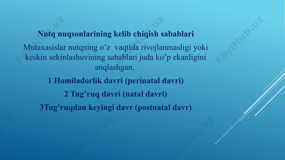 nutq nuqsonlari va ularni kelib chiqish sabablari - Page 3
