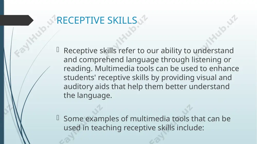use of multimedia tools in teaching receptive skills - Page 4