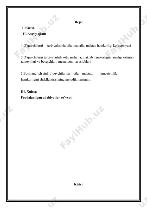 ni tayyorlashda pedagogika sohasidagi bilimlardan foydalanish strategiyalarini takomillashtirishni taqozo etmoqda. jahonda va mamlakatimizda ta'lim barqaror taraqqiyotni ta'minlaydigan asosiy kuch sifatida e'tirof etilib, kompetensiyaviy yondashuvlar asosida ta'lim jarayonini innovatsion tashkil etish, pedagogik diagnostika metodlaridan optimal foydalanish strategiyalari samaradorligini oshirish va usullarini takomillashtirish orqali tahsil oluvchilar uchun ularning hayoti davomida sifatli ta'lim olish imkoniyatini yaratish alohida dolzarblik kasb etmoqda. bu esa, har tomonlama yetuk, komil insonni shakllantirish masalasining ko'p qirrali va murakkabligi pedagogikaning hozirgi zamon ta'lim nazariyasi va amaliyoti uchun muhimligini ko'rsatib beradi. bu vazifa o'qituvchi mahorati, uning yetukligi, chuqur kasbiy bilimi, ko'nikma va malakasi, maxsus bilimi orqali amalga oshirish zaruratini yuzaga keltirmoqda. uzluksiz ta'lim tizimida yuksak malakali, ijodkorlik va tashabbuskorlik qobiliyatiga ega, kasbiy va hayotiy muammolarni mustaqil hal qila oladigan, yangi texnika va texnologiyalarga tez moslanishga layoqatli kadrlarni tayyorlashda pedagogika sohasidagi bilimlardan foydalanish strategiyalarini takomillashtirishni taqozo etmoqda. 2021-yilning sentabr oyida prezident shavkat mirziyoyevning o’zbekistonning yaqin besh yildagi taraqqiyot strategiyasidan ko’zlangan maqsadlar, …