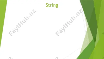 string — PPTX