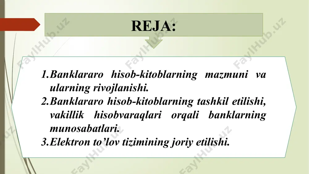 banklararo hisob-kitoblar va ularning hisobi - Page 2