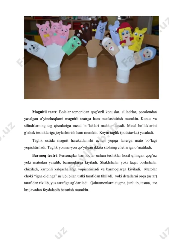 stol teatri va barmoq teatri - Page 3