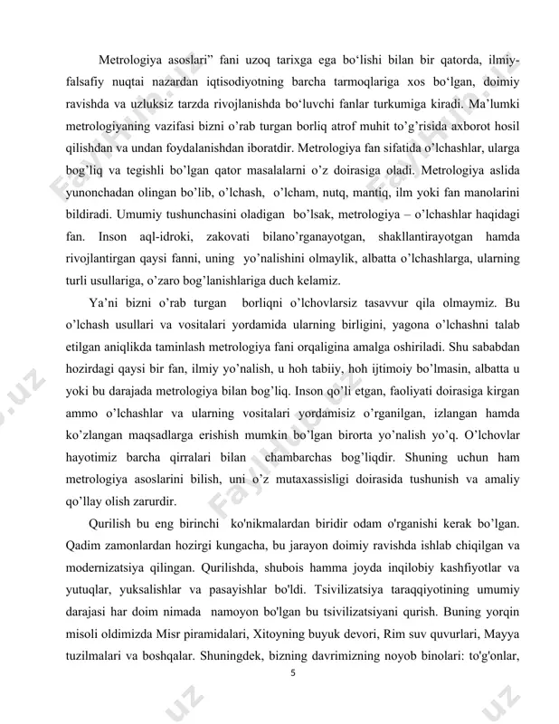 ir necha turi mavjud: •gidromexanik bosim— suyuklikning biror nuqtasidagi bosim. u gidrostatik (tinch holatdagi suyuklikka oid) va gidrodinamik (harakatdagi suyuqlikka oid) xillarga boʻlinadi. gidromexanik bosimning atmosfera bosimidan katta bosim - ortiqcha bosim, atmosfera bosimidan kichik bosim - vakuummetrik bosim deb ataladi. bundan tashqari, havo bosimi, bugʻ bosimi, parsial bosim (gazga oid), yonilgʻi ichki yonuv dvigateli silindrida yonganda hosil boʻladigan gaz bosimi va boshqa xil bosimlar boʻladi. biror idish, qozon hamda boshqalar ichidagi va atrofdagi muhit bosimlari birgalikda mutloq bosim deyiladi. meteorologiyada bosim birligi bar yoki mm sim. ust. bilan ifodalanadi. mks tizimida (qarang birliklar tizimi) bosim birligi sifatida n/m2 (nyuton kvadrat metr), sgs tizimida — dina/sm2 (dina kvadrat santimetr), mkgss tizimida — kgk/m2 (kilogramm kuch kvadra t metr) qabul qilingan. bosim barometr, datchik va manometr bilan oʻlchanadi. katta qiymatlardagi bosimni ifodalash uchun si sistemasiga tegishli boʻlmagan bar birligi ham keng ishlatiladi. 1 bar = 105 pa = 1.02 kgk/sm2=10200 mm …