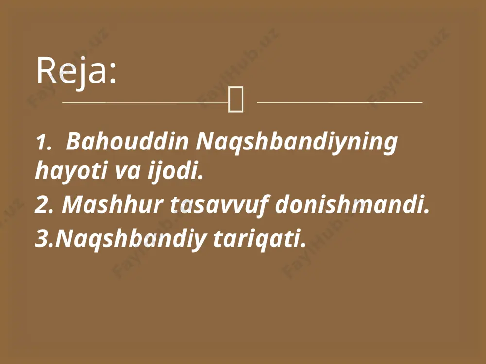 hoyiqlar ta’limotini puxta egalladi va sohada o’zicha quyidagi yo’nalishni belgiladi: ta’limotning asosini juvonmardlik tashkil qiladi.  juvonmardlik deganda barcha insonlarga yaxshilik qilish, ortiqcha mol- dunyoga ro’ju qo’ymaslik, o’z qo’l kuchi, ko’z nuri evaziga kun kechirish, birovlarning dardiga malham bo;lish, iloji boricha qo’lga kiritilgan nonning yarmini bir muhtojga berish, dilozor bo’lmaslik, farz va sunnatlarni birovga ko’rsatish uchun yoki boshqalar ijro etayotgani uchun emas, balki qalbdan hufiya bajarish tushuniladi.   u asosan turli kasb egalari davralarida, ustalar rastalari,guzarlarda, karvonsaroylarda faoliyat ko’rsatgan. bunda 11 shart dastur sifatida qo’llanilgan: 1. xush dar dam,ya’ni shu tariqat a’zosi – solik xudo sharafiga qilinadigan hufiya zikr paytida xushhol va xushchaqchaq yurmog’i lozim. 2. nazar dar qadam, ya’ni solik hamisha hushyor bo’lib, parishon xotirlikka yo’l qo’ymasligi lozim.  3. safar dar vatan, ya’ni yuksak axloq sohibi bo’lgan solik atrof-muhit bag’rida kezib yursin, yurt ko’rsin, odamlar orasida bo’lsin. 4. xilvat dar anjuman,ya’ni solik zohiran xalq bilan botinan xoliq …