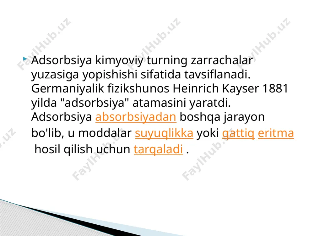 "adsorbsiya va adsorbsiya jarayonini tuproqda va o’simlikdagi ahamiyati" - Page 4