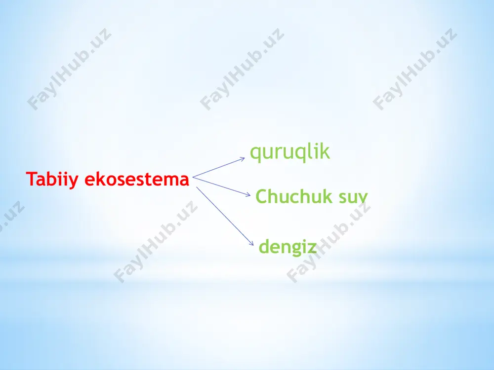 tabiiy ekosestemalar - Page 2
