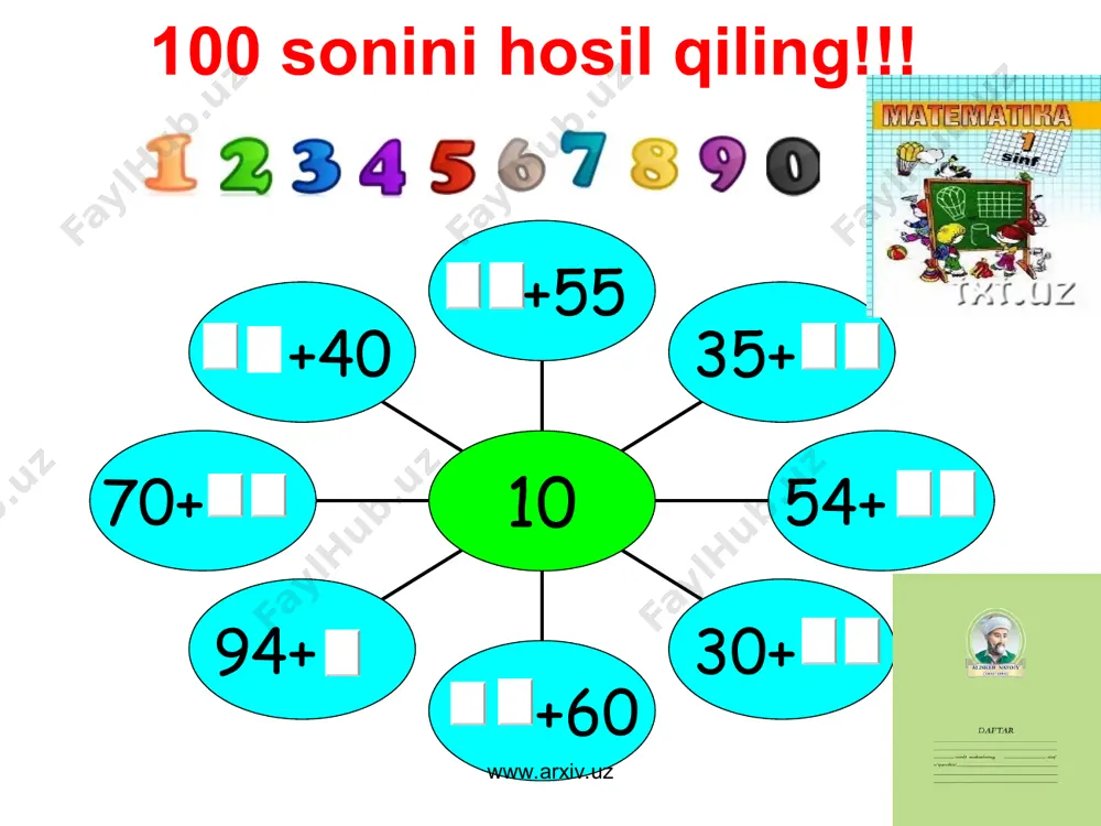 100 sonini hosil qiling!!! - Page 2