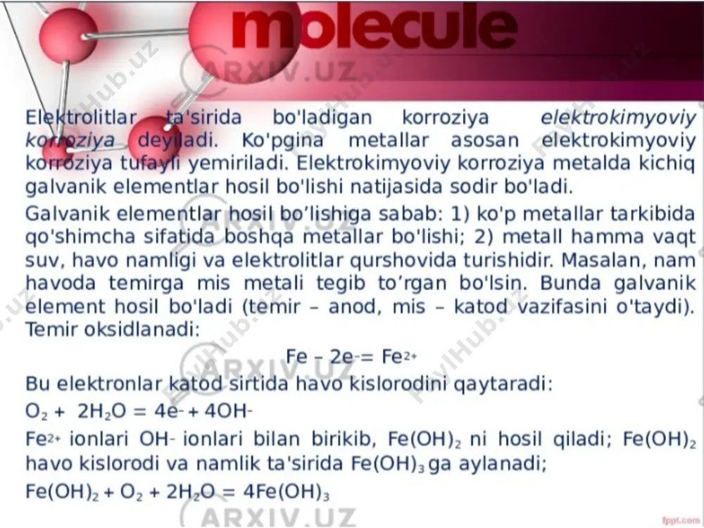 metallning korroziyasi va uning qarshi kurashish usullari - Page 4