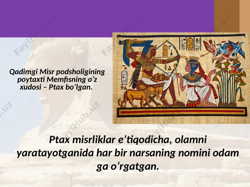 qadimgi misr dini. 6- sinf - Page 5
