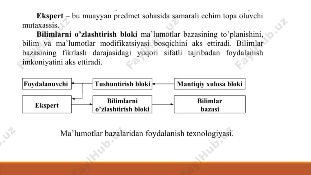 bilimlar bazasi va ularni ifodalash usullari - Page 5