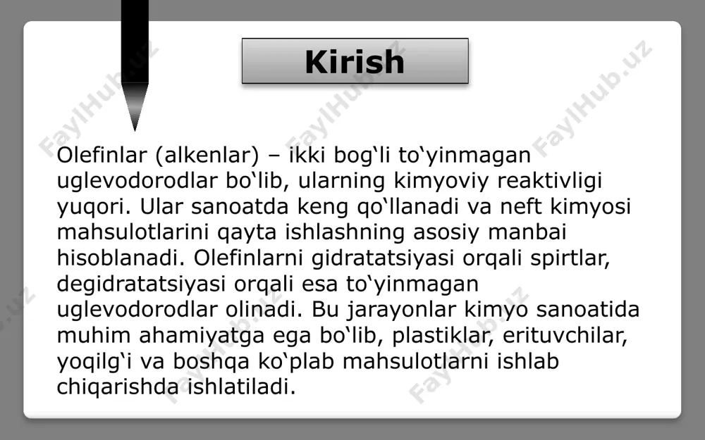 quyi olefinlar ishlab chiqarish va ishlatilishi - Page 3