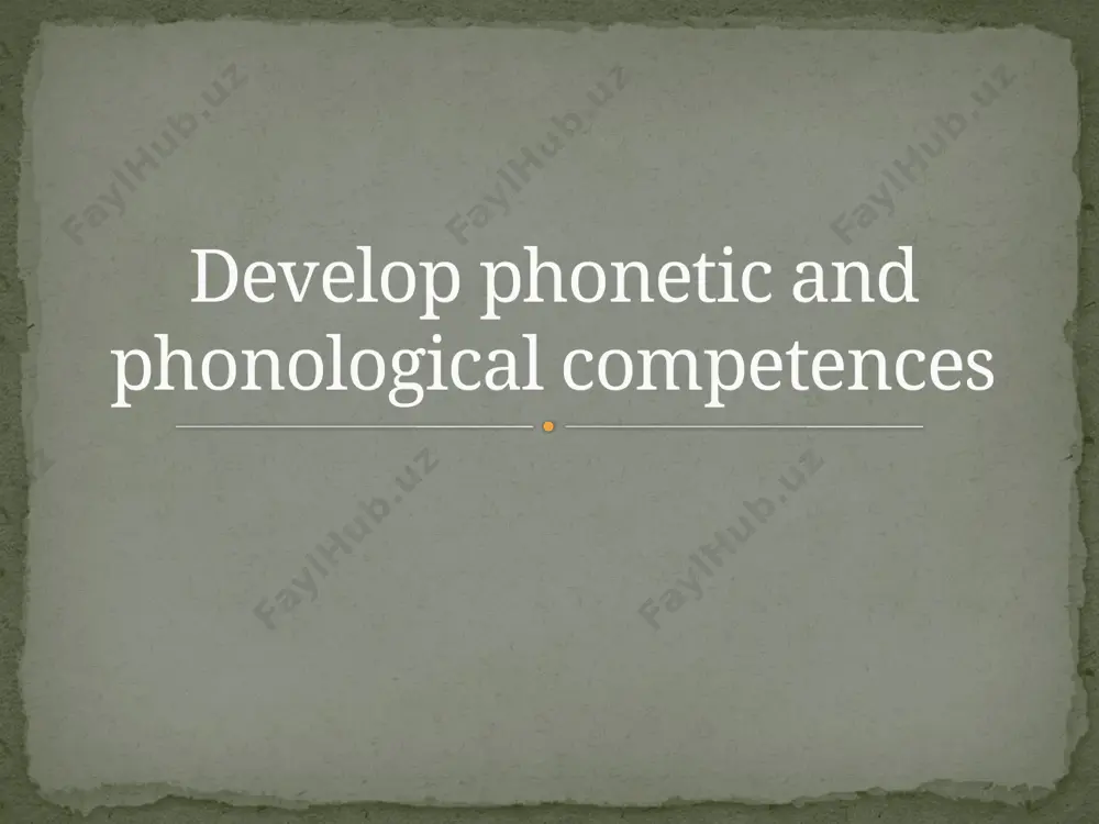 develop phonetics skills - Page 5