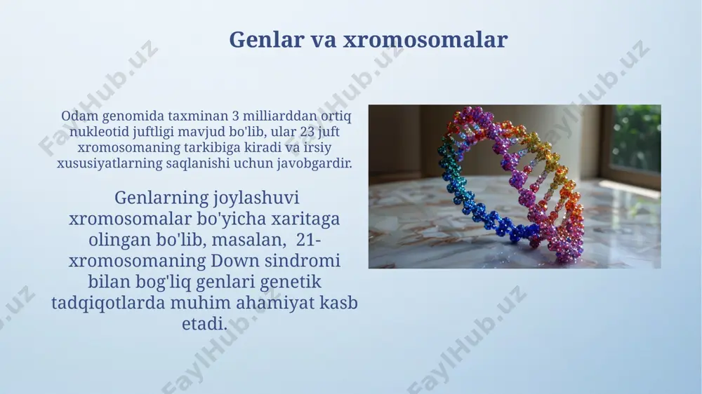 dnk molekulasining genetik axborotni va irsiy belgilarni saqlashdagi o‘rni - Page 4