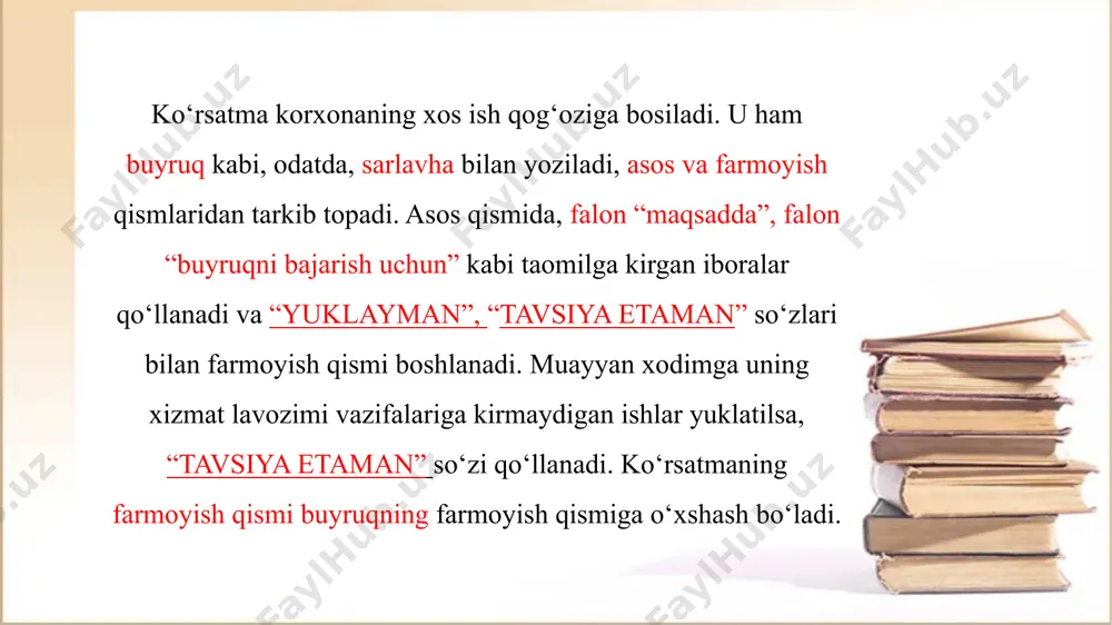 farmoyish hujjatlari - Page 5