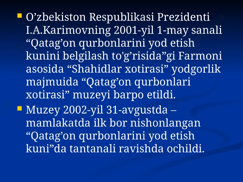 qatag'on qurbonlari muzeysi - Page 5
