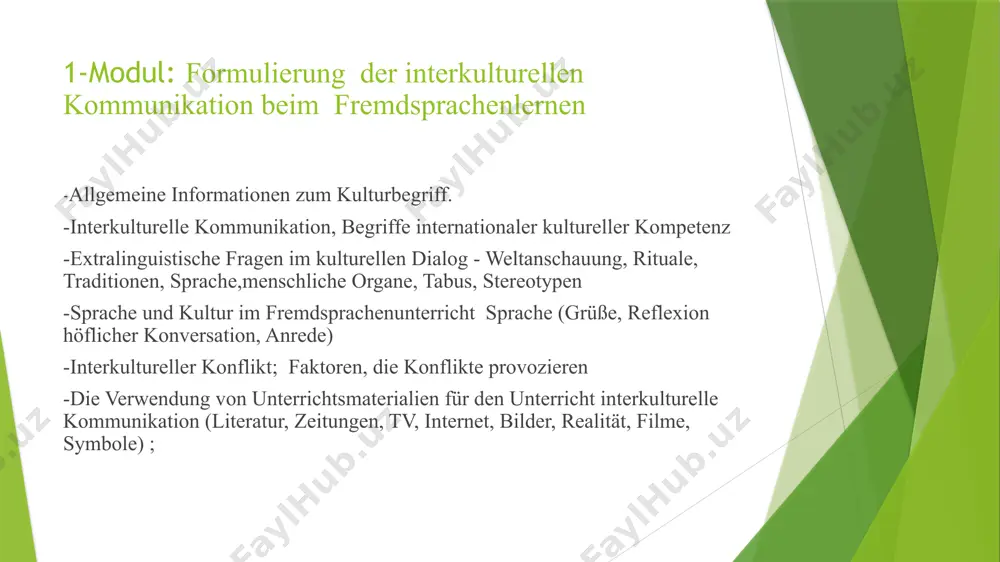 formulierung der interkulturellen kommunikation beim fremdsprachenunterricht - Page 5