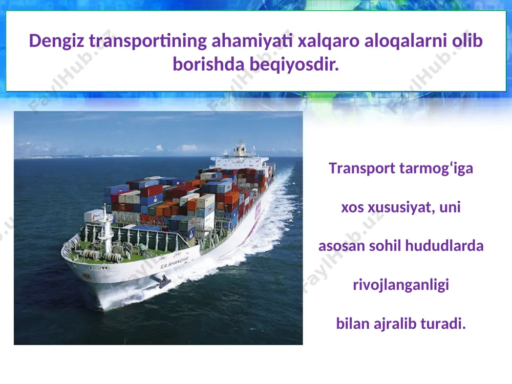 afrika transporti va subregionlari . 9 - sinf - Page 5