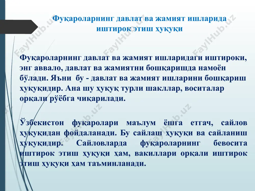 siyosiy huquqlar - Page 4