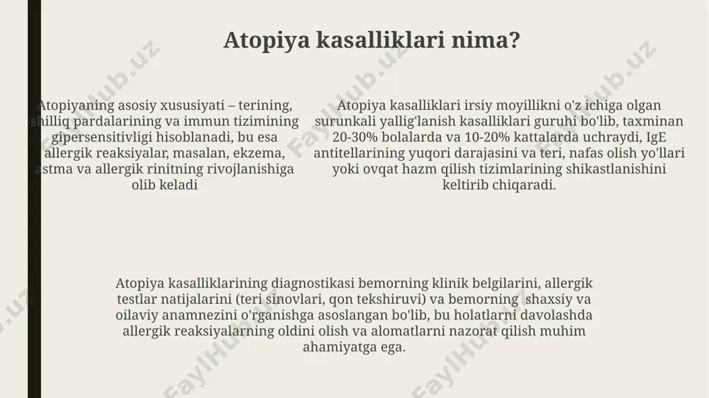 atopik kasalliklar haqida tushuncha - Page 5