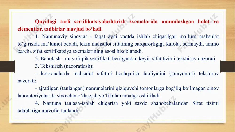 sertifikatlashtirish sxemalari - Page 4