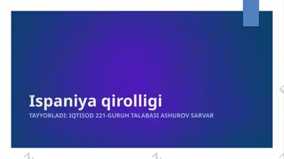 ispaniyaqirolligi — PPTX