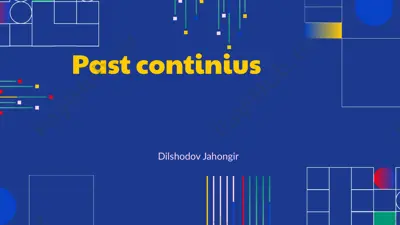 past continuous — PPTX