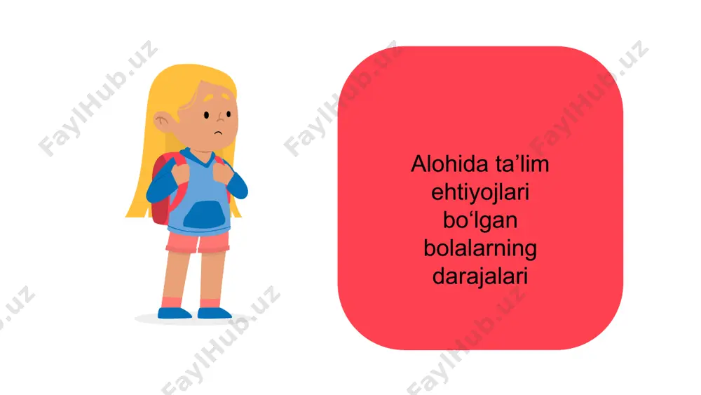 maxsus pedagogika fanining maqsadi, vazifalari va predmeti - Page 5